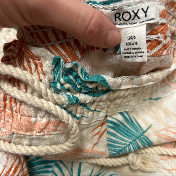 Roxy Tropical Pattern Adjustable Pants - Picture 2 of 4